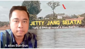 Diduga A alias Bun-bun Salah Satu Beking Tambang Bauksit milik Oki di Tayan,APH Kalbar Tak Bernyali Karena Kebal Hukum.