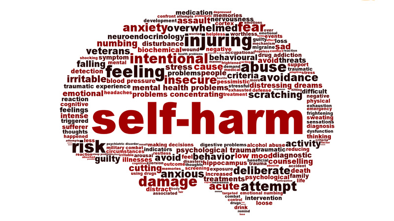 SIGNS AND SYMPTOMS OF CHILDHOOD TRAUMA: Self Harm 